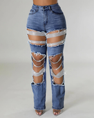 Dight Blue Rhinestone