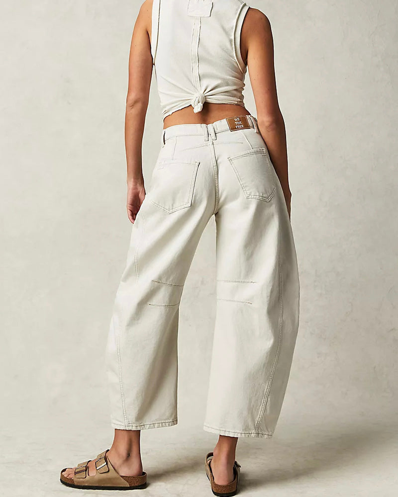 Easy Arc Relaxed Barrel Denim Jeans
