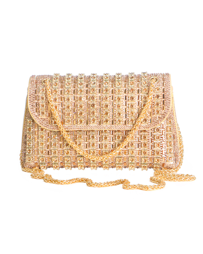 Spotlight Rhinestone Evening Bag