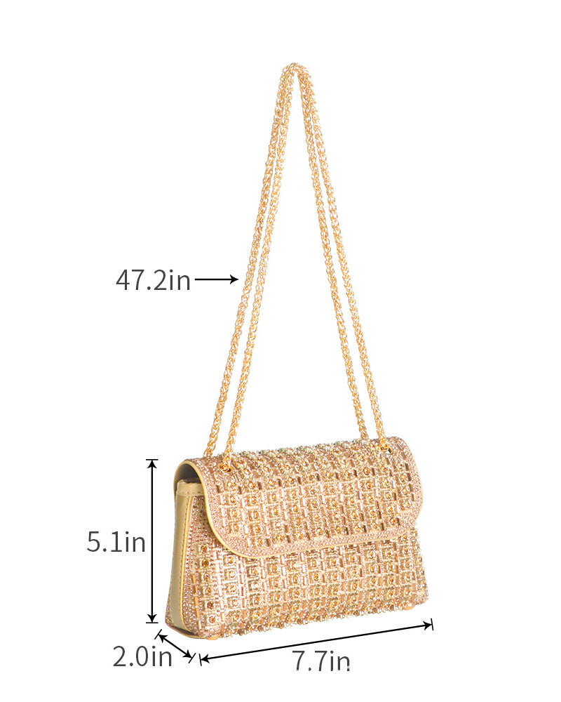 Spotlight Rhinestone Evening Bag