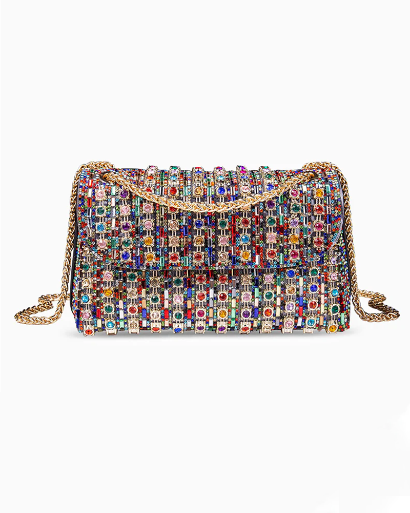 Spotlight Rhinestone Evening Bag
