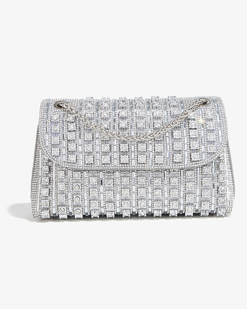 Spotlight Rhinestone Evening Bag