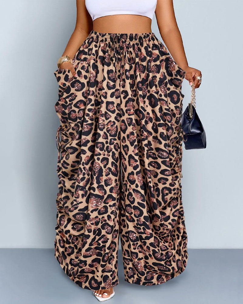 Loved You First Linen Wide-Leg Pants
