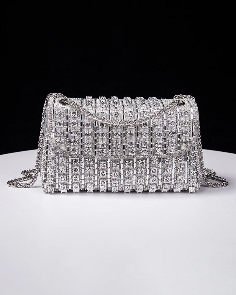 Spotlight Rhinestone Evening Bag