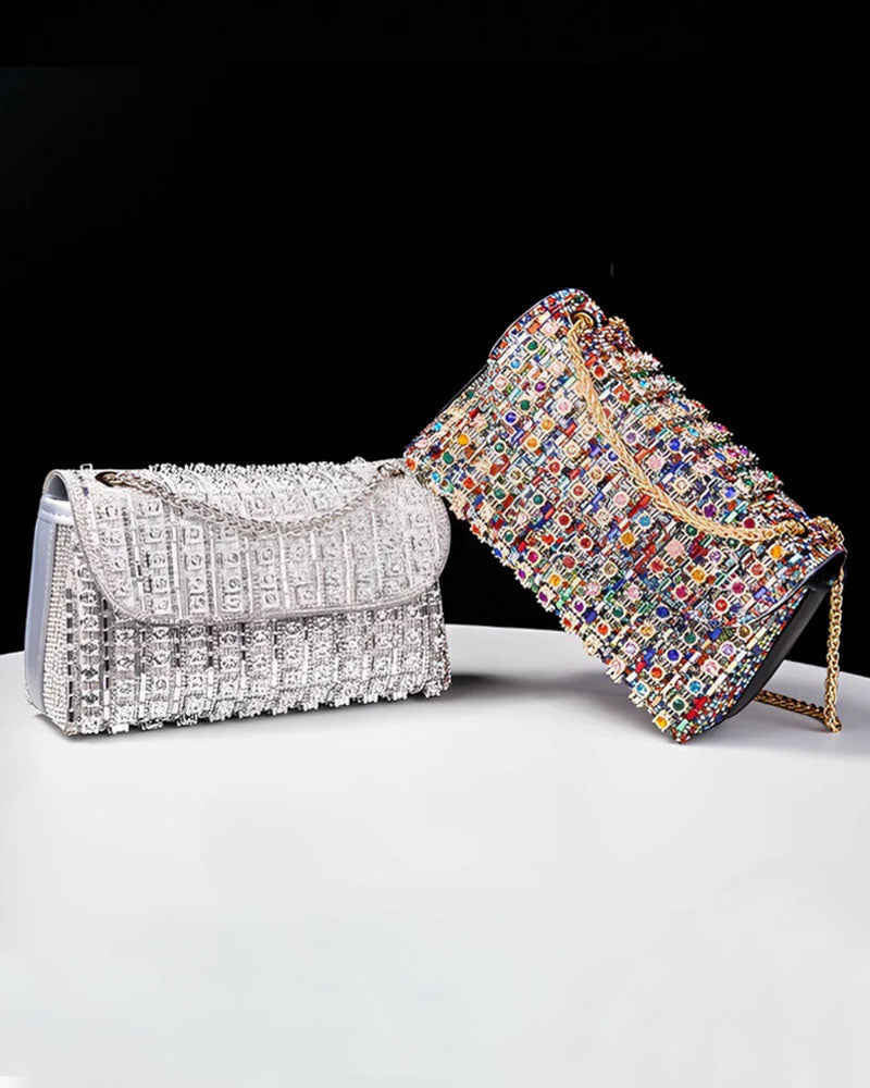 Spotlight Rhinestone Evening Bag