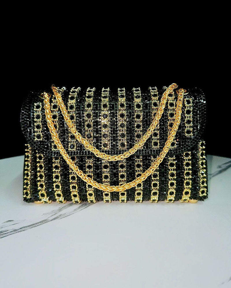 Spotlight Rhinestone Evening Bag