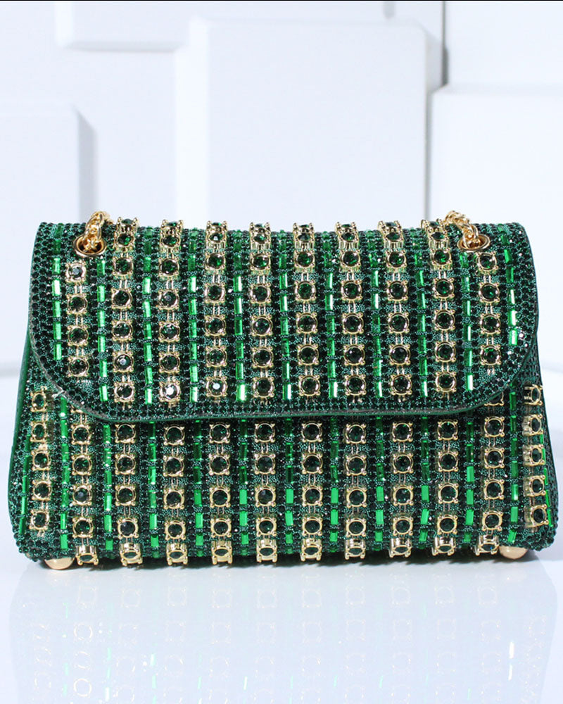 Spotlight Rhinestone Evening Bag