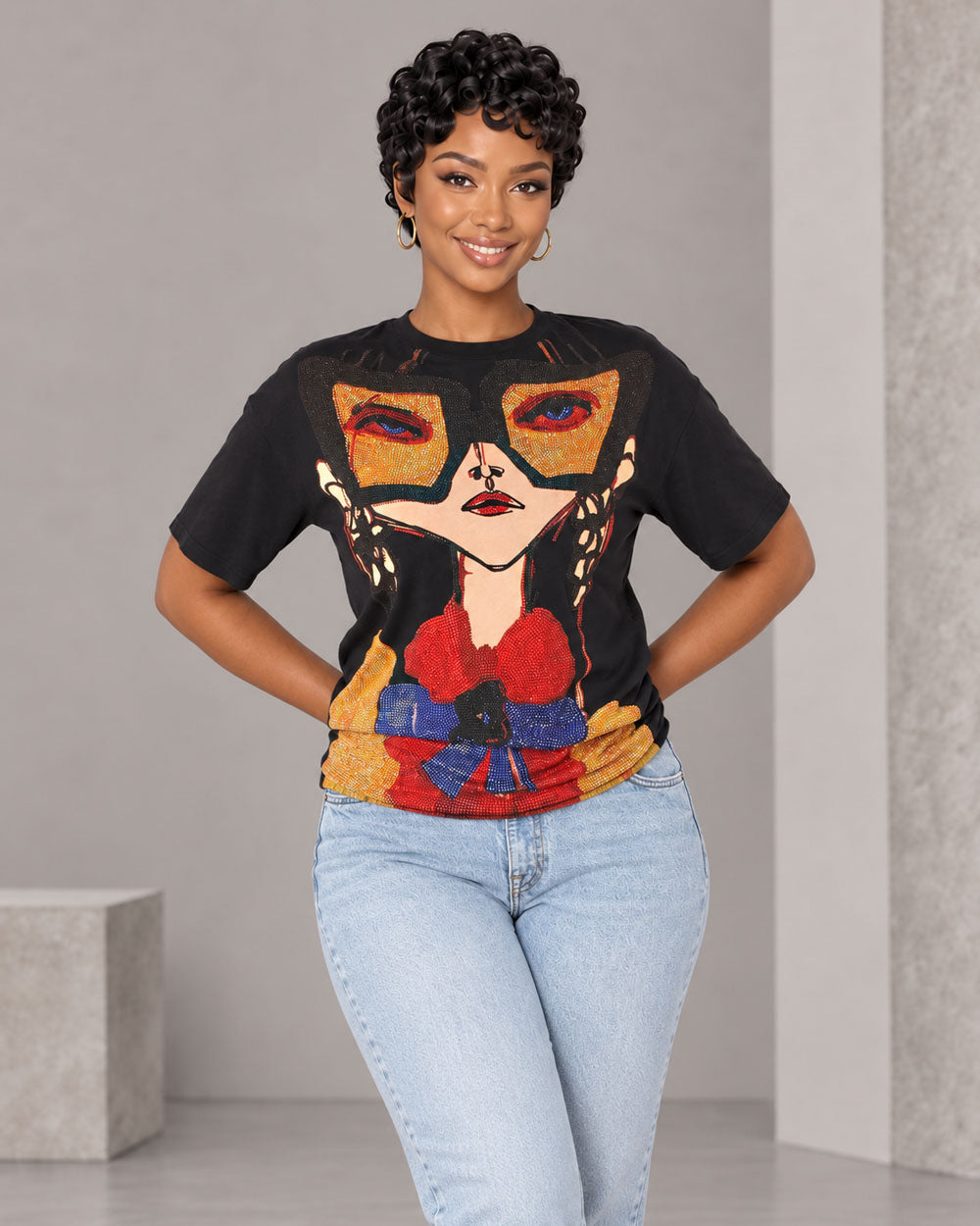 Rhinestone Rush Graphic Tee