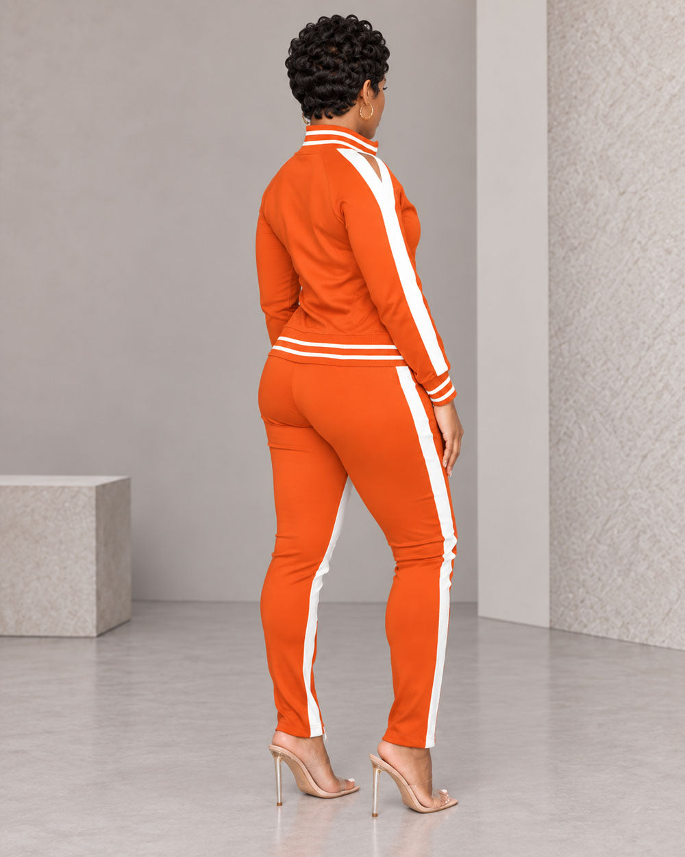 She Got Game Track Jogger Set