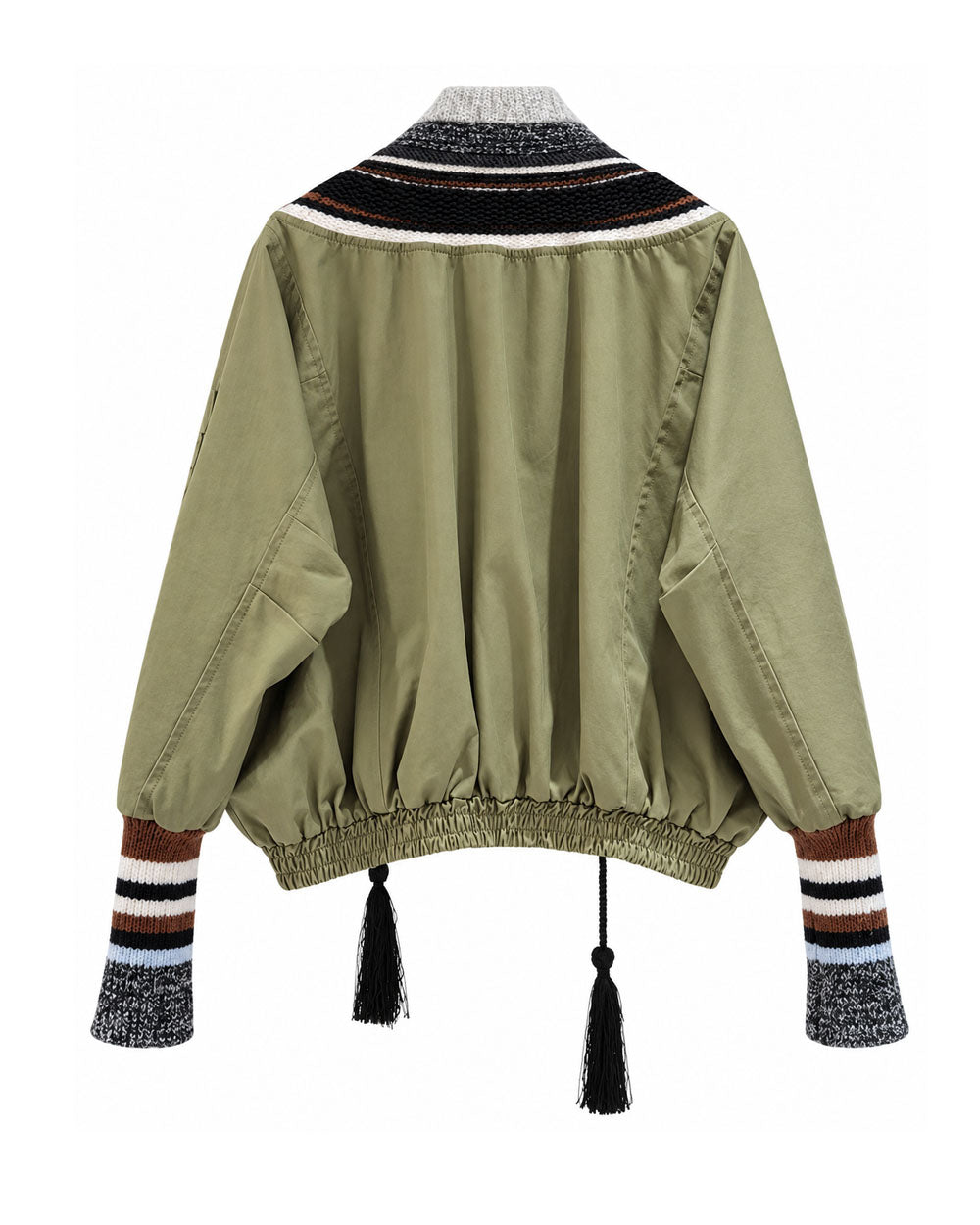 Signal Clash Studded Patchwork Jacket