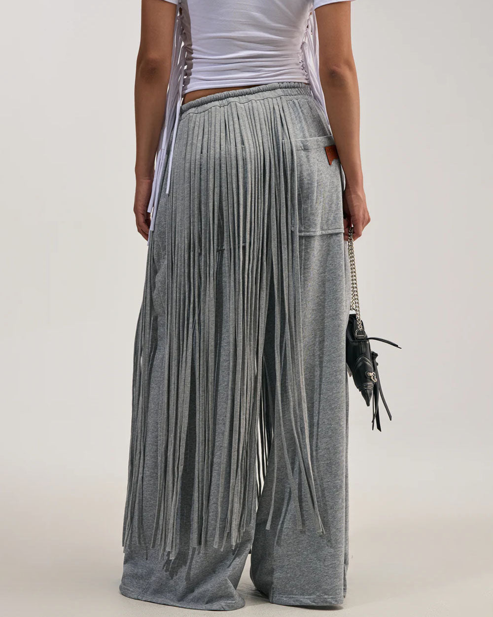 Full Swing Fringe Wide-Leg Pants