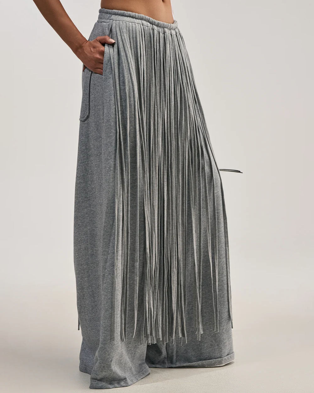 Full Swing Fringe Wide-Leg Pants