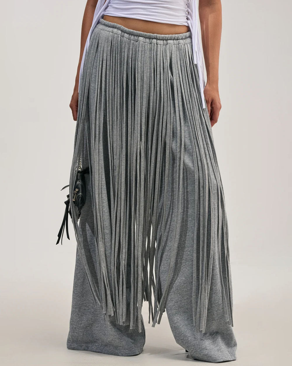 Full Swing Fringe Wide-Leg Pants