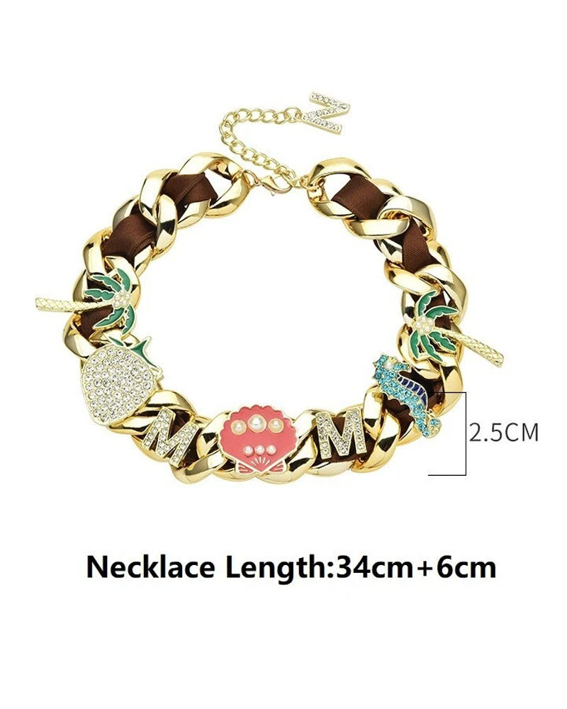 Charm Parade Diamond Chain Choker