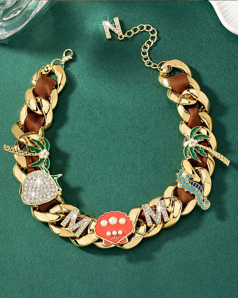 Charm Parade Diamond Chain Choker